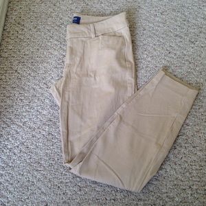 Old navy pixie pants mid rise